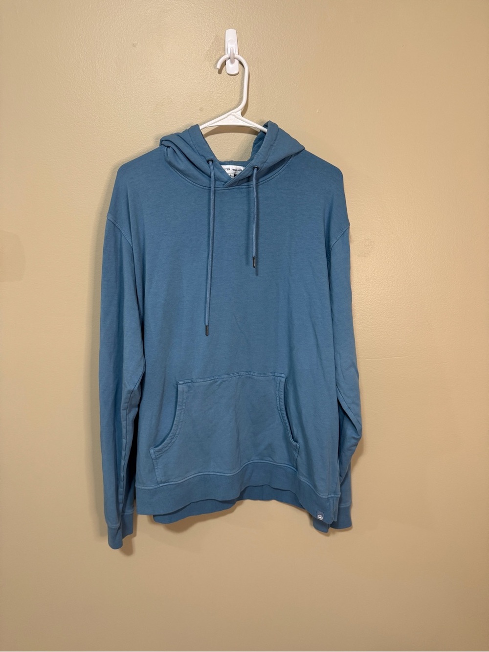 Peter Millar Slate Blue Hooded Pullover